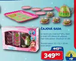 Sparkys Čajová sada nabídka