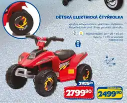 Sparkys Dětská elektrická čtyřkolka nabídka