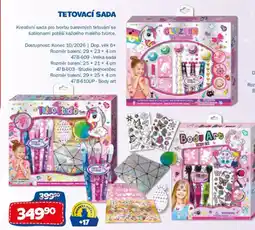 Sparkys Glitz Fun Tetovací sada nabídka