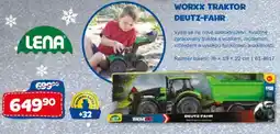 Sparkys Lena worxx traktor deutz-fahr nabídka