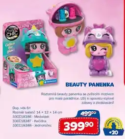 Sparkys Crazy Chic Beauty panenka nabídka