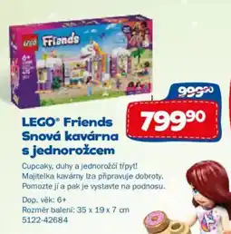 Sparkys lego friends snová kavárna s jednorožcem nabídka