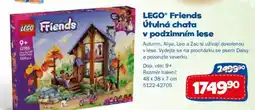 Sparkys lego friends útulná chata v podzimním lese nabídka