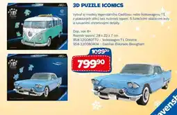 Sparkys Ravensburger 3D Puzzle Iconics nabídka