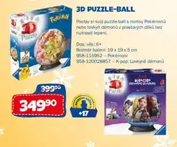 Sparkys 3d puzzle-ball nabídka
