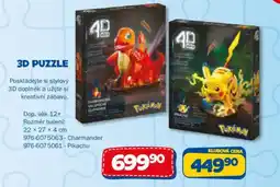 Sparkys 4d 3d puzzle charmander nabídka
