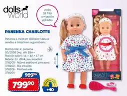 Sparkys Dolls World panenka charlotte nabídka