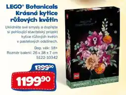 Sparkys LEGO Botanicals Krásná kytice růžových květin nabídka
