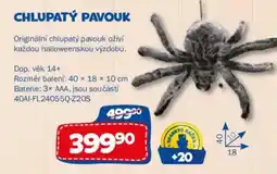 Sparkys Chlupatý pavouk nabídka