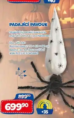 Sparkys Sparkys Káža padající pavouk nabídka