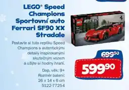 Sparkys Lego speed champions sportovní auto ferrari sf90 xx stradale nabídka