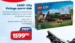 Sparkys Lego city vintage parní vlak nabídka