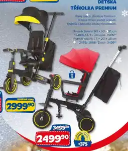 Sparkys Detská tříkolka premium nabídka