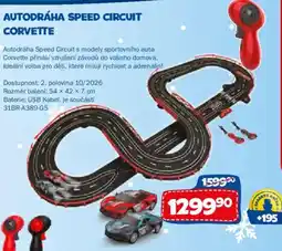 Sparkys Autodráha Speed Circuit Corvette nabídka