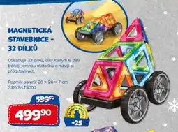 Sparkys Magnetická stavebnice - 32 dílků nabídka