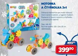 Sparkys Motorka a čtyřkolka 3v1 nabídka