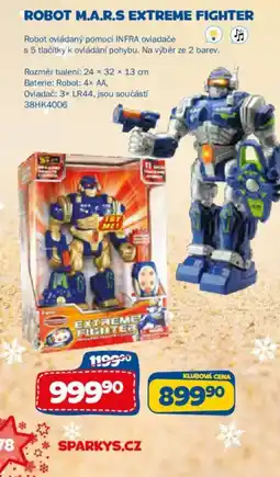 Sparkys Robot M.A.R.S Extreme Fighter nabídka
