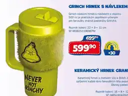 Sparkys Grinch hrnek s návlekem nabídka