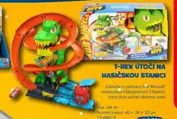Sparkys T-Rex útočí na hasičskou stanici nabídka