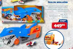 Sparkys Hot Wheels žralok nákladák nabídka