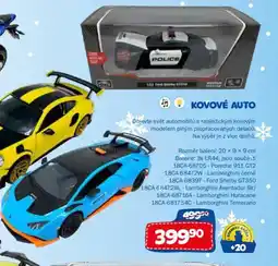 Sparkys Kovové auto nabídka