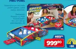 Sparkys Speed Pong nabídka