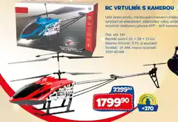 Sparkys RC vrtulník s kamerou nabídka