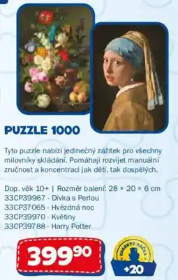 Sparkys Puzzle 1000 nabídka