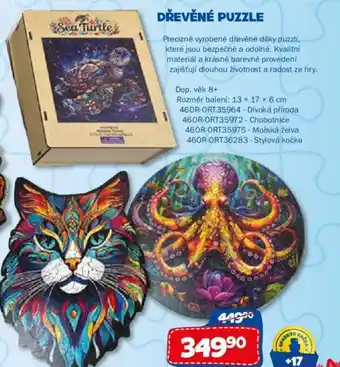 Dřevěné puzzle