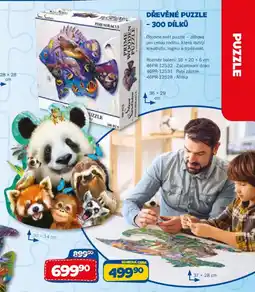 Sparkys Drevene Puzzle- 300 Dilku nabídka