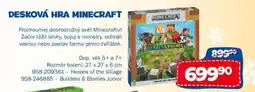 Sparkys Minecraft desková hra nabídka