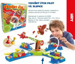 Sparkys Vzdusny Utok Pilot vs Slepice nabídka