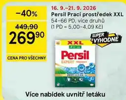 Tesco Persil Prací prostředek XXL, 54-66 PD nabídka