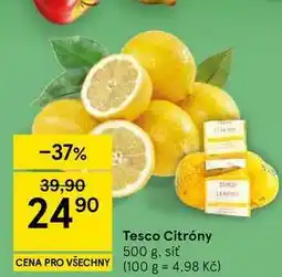 Tesco Tesco Citróny, 500 g, síť nabídka