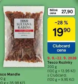 Tesco Tesco Rozinky nabídka