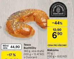 Tesco Makovka nabídka