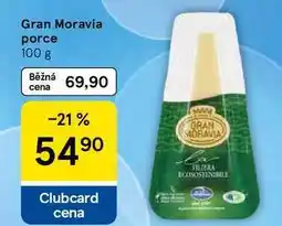 Tesco Gran Moravia porce nabídka