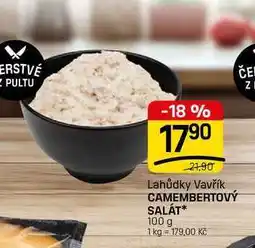Flop CAMEMBERTOVÝ SALÁT nabídka
