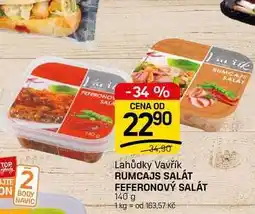 Flop RUMCAJS SALÁT FEFERONOVÝ SALÁT nabídka