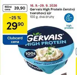 Tesco Gervais High Protein čerstvý tvarohový sýr nabídka