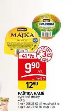 Flop PAŠTIKA HAMÉ vybrané druhy nabídka