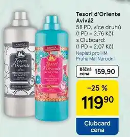 Tesco Tesori d'Oriente Aviváž, 58 PD, více druhů nabídka