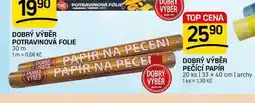Flop DOBRÝ VÝBĚR PEČÍCÍ PAPÍR 20 ks 33 x 40 cm | archy nabídka