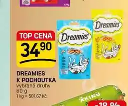 Flop DREAMIES K POCHOUTKA vybrané druhy nabídka