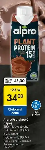 Tesco Alpro Proteinový nápoj, 250 ml, dva druhy nabídka