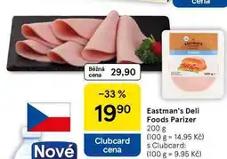 Tesco Eastman's Deli Foods Parizer nabídka