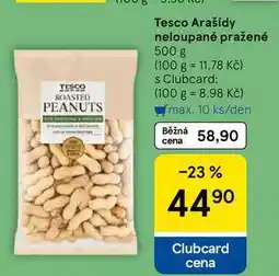 Tesco Tesco Arašídy neloupané pražené nabídka