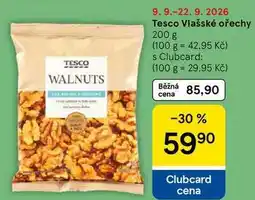 Tesco Tesco Vlašské ořechy nabídka