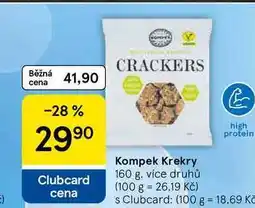 Tesco Kompek Krekry nabídka