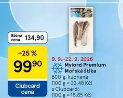 Tesco Mylord Premium Mořská štika, 600 g, kuchaná nabídka